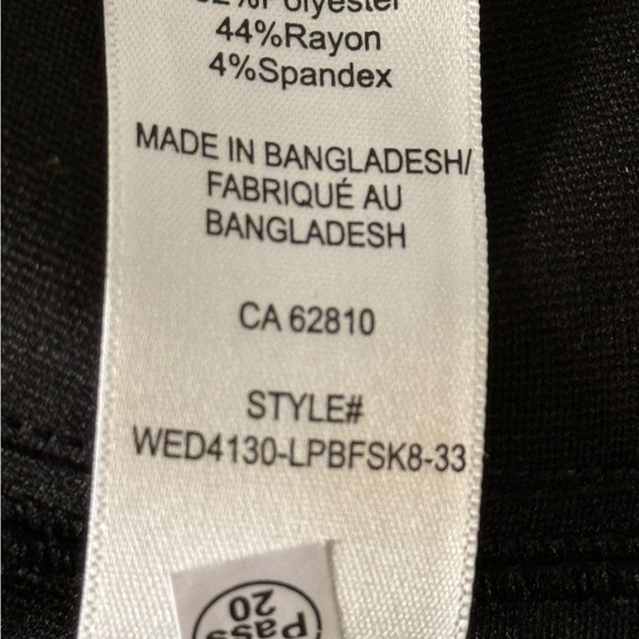 Ricki's Lux Pointe Plaid Skinny Pants Size 6 Tall NWT - Picture 3 of 10